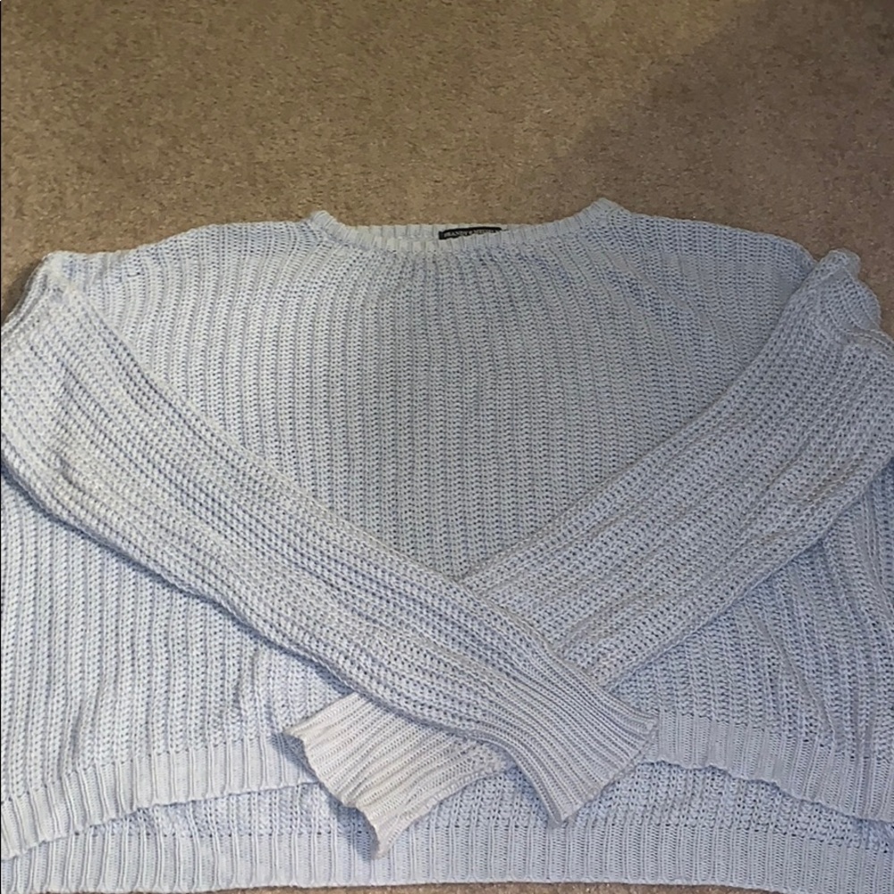 Oversized knit sweater